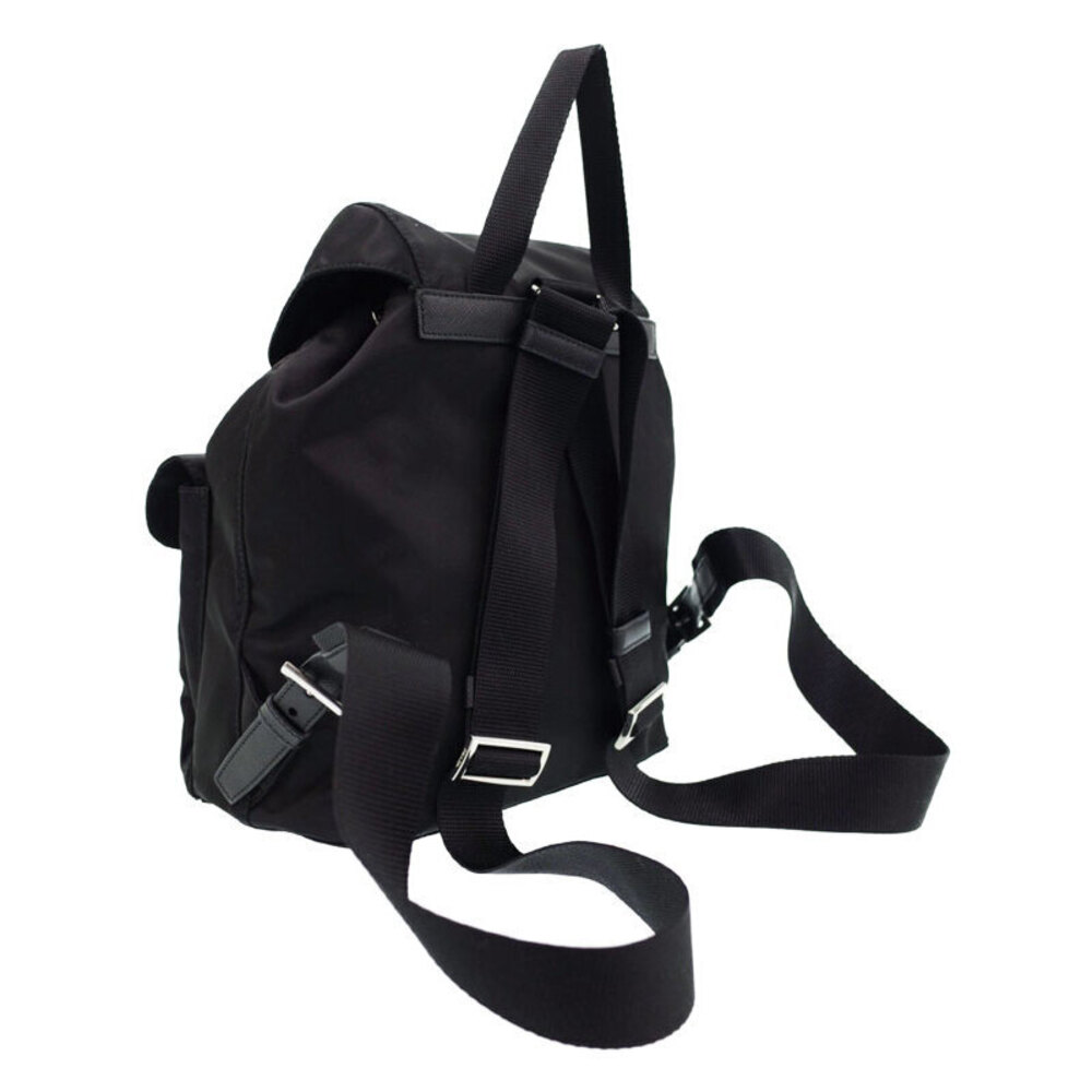 PRADA Two Pocket Tessuto Backpack Rucksack Daybag Black - Picture 2 of 9